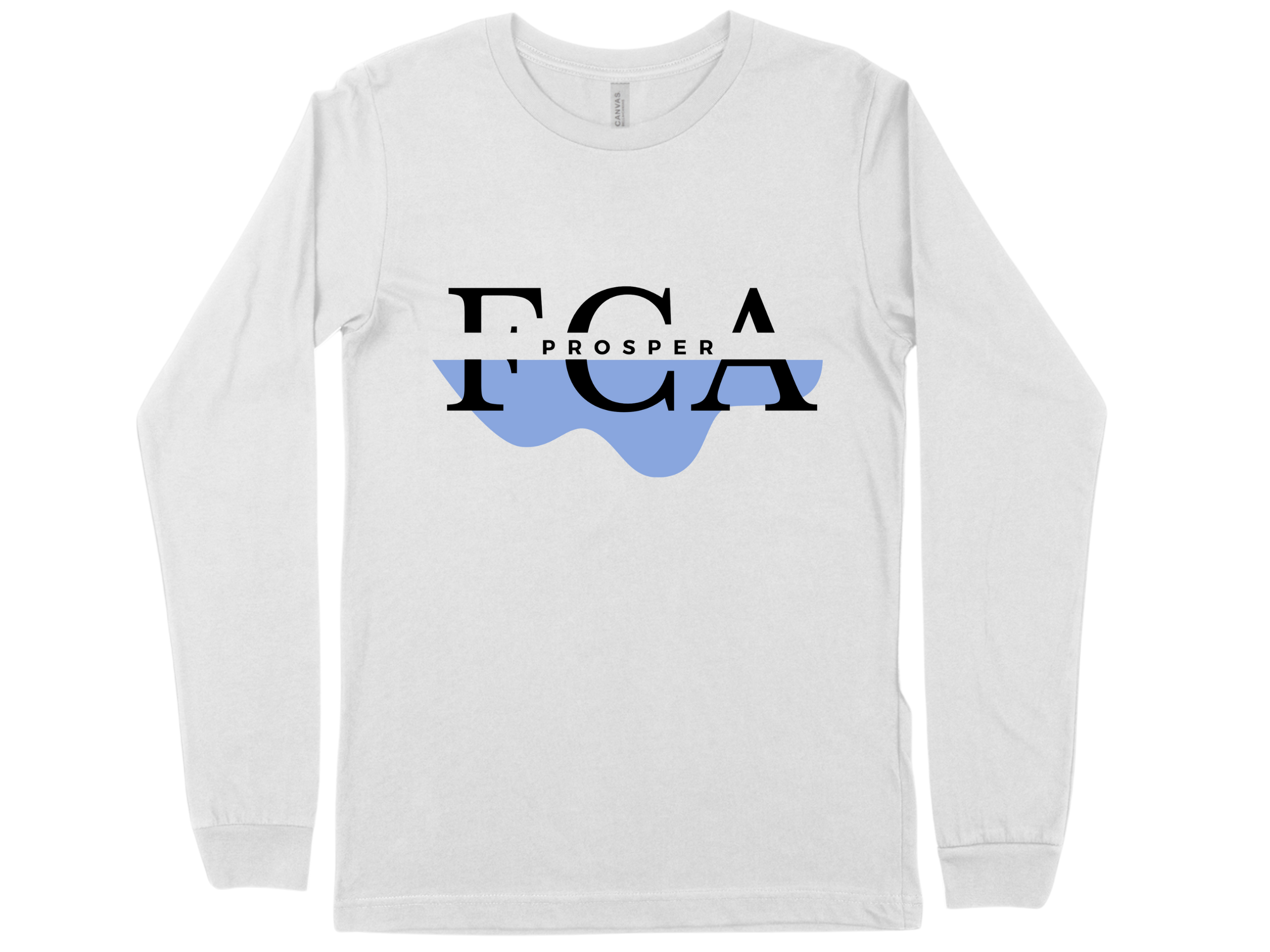 FCA Prosper - White Long Sleeve Main Image